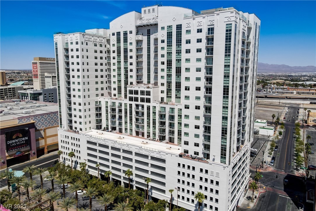 The Ogden building exterior in Downtown Las Vegas