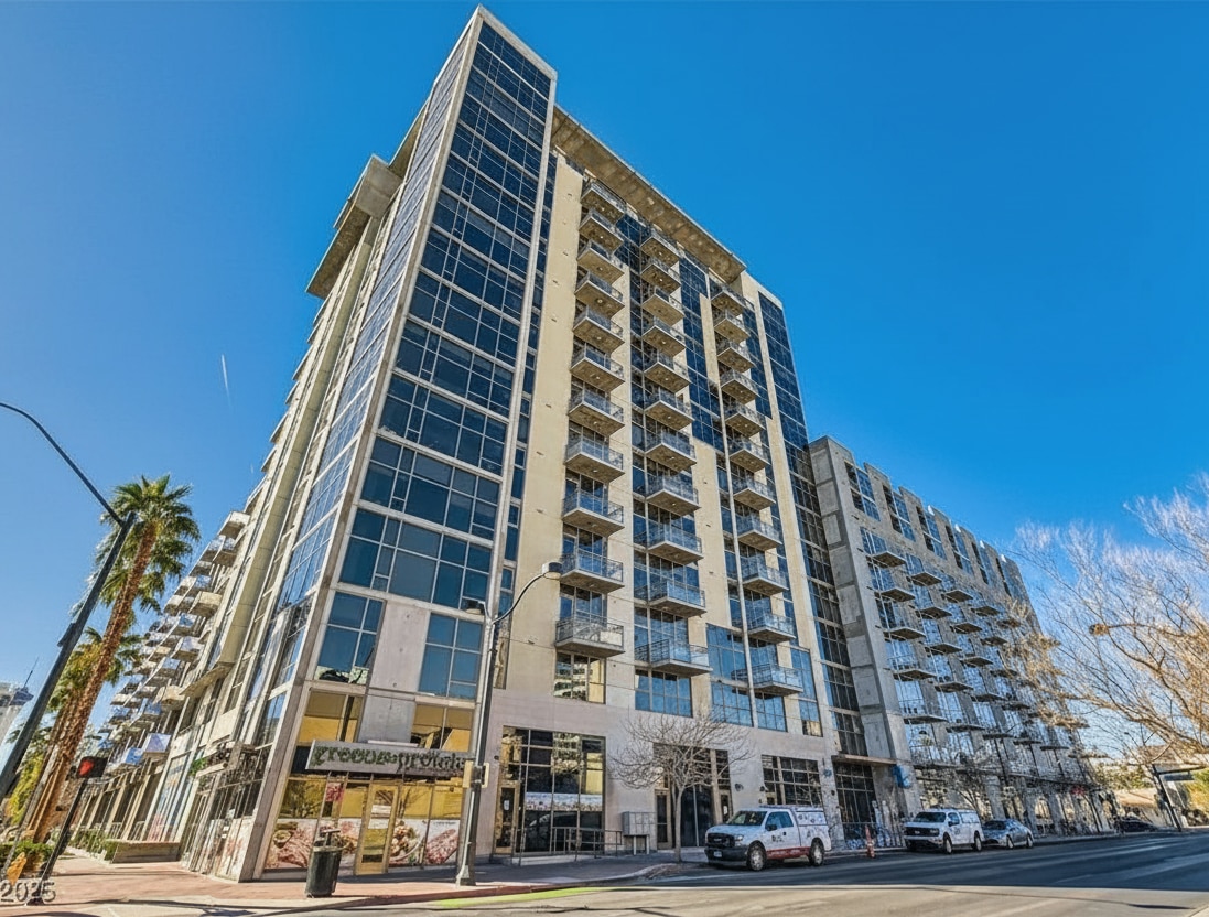 JUHL Lofts modern high-rise condominiums in Downtown Las Vegas