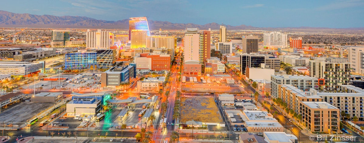 Downtown Las Vegas skyline